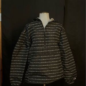 Champion Black Windbreaker